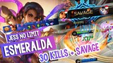 30 Kills in 12 minutes! Savage Esmeralda Gameplay by Jess No Limit
