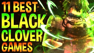 Top 11 Best Roblox Black Clover Games to play in 2021