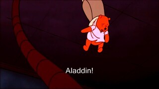 Poohs Adventures of Aladdin battle with Jafar