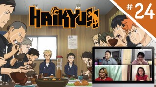 Reaction! Haikyuu!! คู่ตบฟ้าประทาน SS1 EP.24 | Officer Reaction