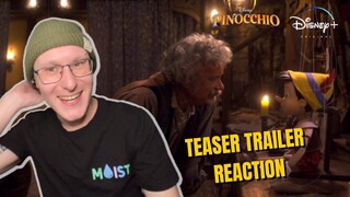 Disney’s Pinocchio (2022) - Teaser Trailer REACTION