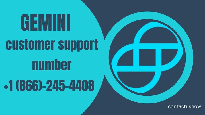 Gemini Customer Support +1(866)-245-4408 Call Us For Help
