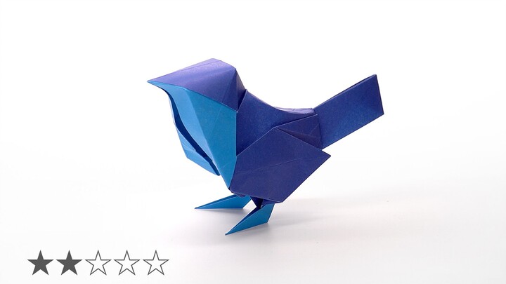 【Origami】Burung Robin Origami Robin (David Brill)