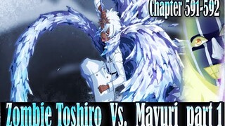 Bleach 591-592  Zombie Toshiro Vs. Mayuri