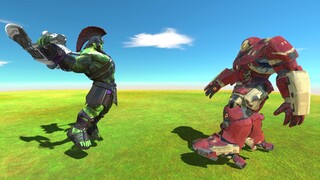 Who Will Win? Hulk Warrior Fight Hulk Buster - Animal Revolt Battle Simulator