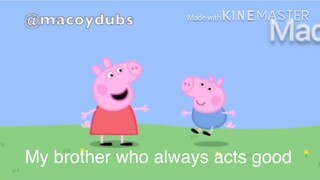 Peppa pig tagalog meme (english sub)