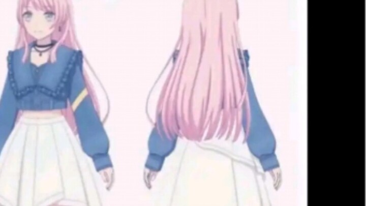 Aine's Mygo form has an additional yellow armband