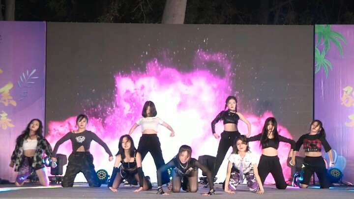 【华侨大学】街舞协会迎新晚会舞台hey mama＋run the world(girls)