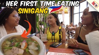 Our DOMINICAN friend visited Philippines! - Foreigner tries SINIGANG first time! - Sol&LunaTV Vlog