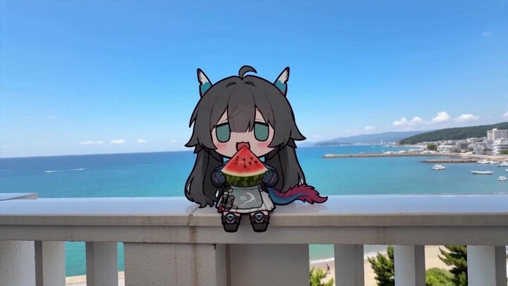 Little Silly Dragon: “Man, I really love summer~”