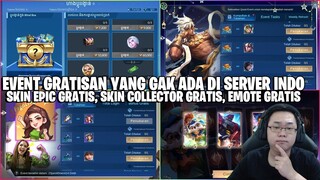 EVENT SKIN EPIC & COLLECTOR GRATIS SERVER LUAR - PLAYER INDONESIA AUTO SEDIH MELIHAT INI