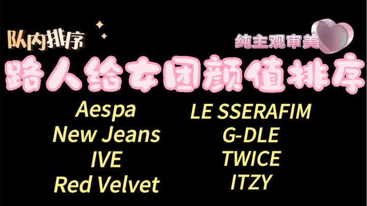 【Phản ứng của girlgroup Kpop】 Cô bạn thân ngoài đường thử cho các girlgroup xem ảnh rồi xếp hạng nha