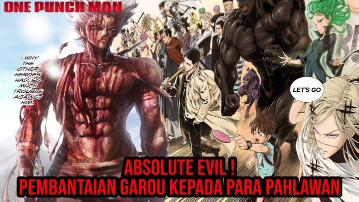 Badass ! Garou Mempermainkan Para Pahlawan Seperti Sampah Tidak Berguna !4!4 ( Part 1 )