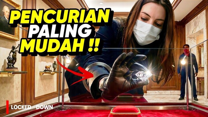PENCURIAN BERLIAN BERNILAI FANTASTIS PALING MUDAH !! • ALUR CERITA FILM