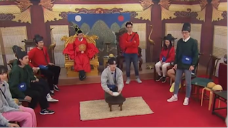 RM Vua Se chan thần dân Running man #Kenhgiaitrihanquoc#Runningman
