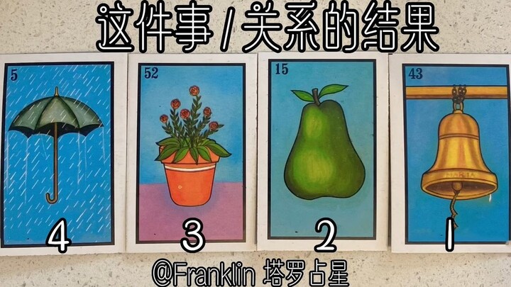 [Franklin Himself] The Outcome of What You’re Thinking About This Matter & Your Relationship: “The M