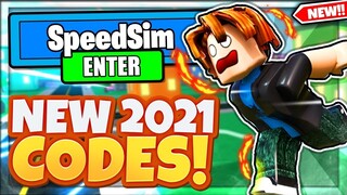 ALL 15 WORKING SECRET CODES! Speed Simulator Roblox August 2021