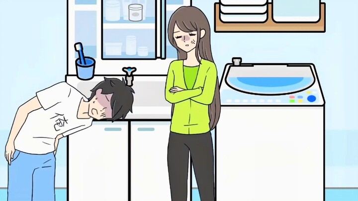 Sengaja bikin kesel ceweknya di kamar mandi