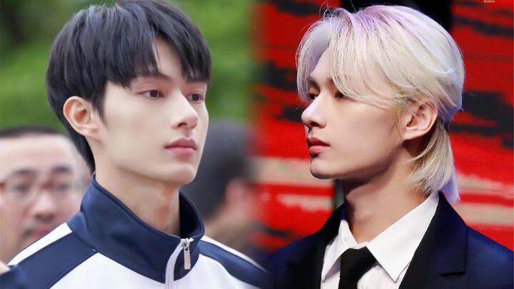 Exclusive fairy-tale male lead: His black hair and golden hair are like two versions of him from par