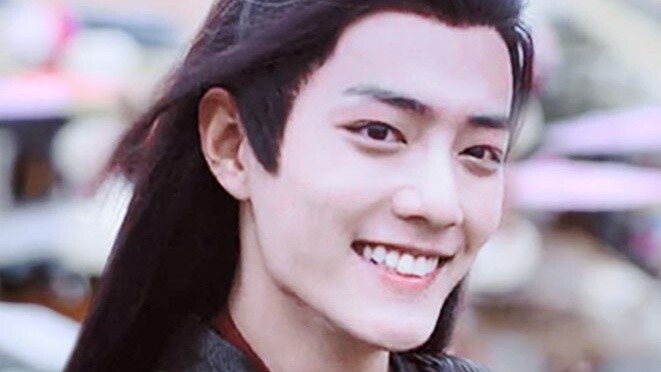 [Xiao Zhan and Wei Wuxian|Personal licking of face] Dongfeng Zhi|| A familiar smile and a sudden gla