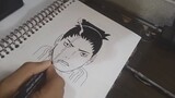 Drawing Shikamaru | Naruto shippuden