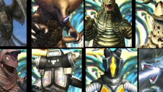 [Cuộc chiến quái vật lớn] Bạn có nhớ tất cả các quái vật và Ultraman đã ra mắt không? [Tuổi thơ/Nỗi 