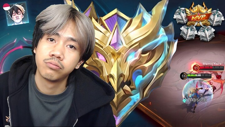 DETIK DETIK MYTHICAL HONOR SOLO RANK ALDOUS YANG HORROR - Mobile legends