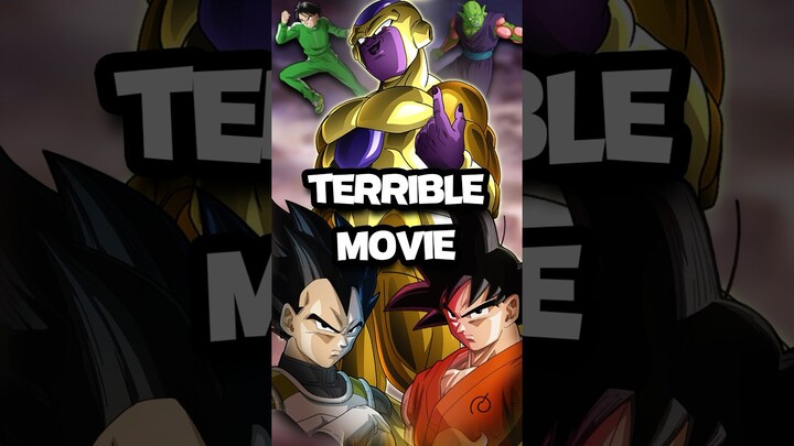 The Resurrection F Movie SUCKS #dragonball #dragonballz #dragonballsuper #goku