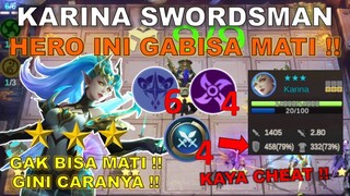 KARINA SWORDSMAN GAK BISA MATI !! KAYAK CHEAT !! GINI CARANYA !! COMBO MAGIC CHESS TERKUAT 2022