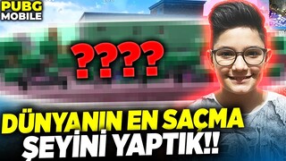 DÜNYANIN EN SAÇMA ŞEYİNİ YAPTIK!! NARUTO KAFAYI YEDİ!! - PUBG Mobile