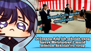 Di Jepang Ada loh sekolah yang hanya Meluluskan 2 murid sebelum Sekolah itu tutup #VCreators