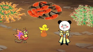 Episode 118, nenek moyang penipu mengosongkan rumah harta karun.