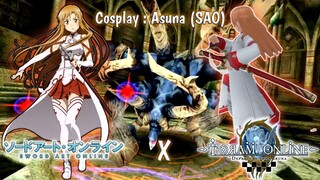 TORAM ONLINE : COSPLAY (Asuna-Sword Art Online)