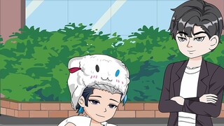 His loyal dog