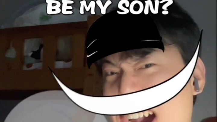 When I made a white beard effect