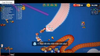 Rắn săn mồi, The best wormszone Game earthworms - Jogo de cobra, gameplay #366 1