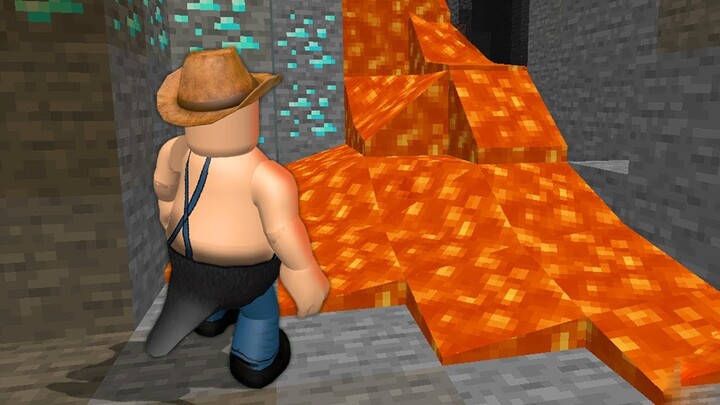 Realistic MINECRAFT REMAKE on ROBLOX