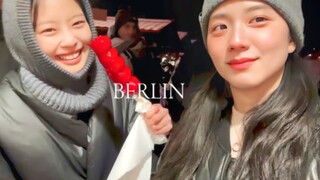 【Jin Zhixiu's Berlin Vlog with Chinese Subtitles】Eating Beijing candied hawthorns on the street!