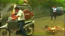 Tangkap Kriminal Lucu - Motor Gandeng Sepeda