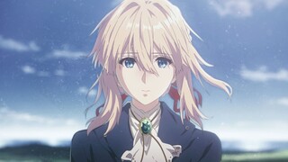 "Violet Evergarden" sesuai dengan namanya—— Violet Evergarden