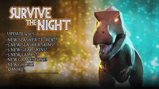 JURASSIC PARK IS NOW IN STN! / ALL NEW ITEMS IN UPDATE 4.0.5! | Survive the Night