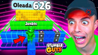 JONBTC ROMPE su RECORD de OLEADAS en BLOCKDASH... 🤯 STUMBLE GUYS