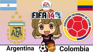 FIFA 14 | Argentina VS Colombia (Watch Till End)