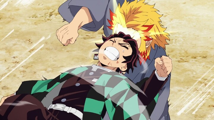 ทันจิโร่: ไม่รู้สิ หมัดหัวของฉันช่างอ่อนช้อยเหลือเกิน! สถิติการใช้ลมหายใจหัวของทันจิโร่ตรวจสอบได้เลย