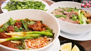 PHỞ, nhân ngày PHỞ VIỆT NAM 12/12, Cùng nấu Các Món PHỞ BÒ ngon Tôn Vinh ẩm Thực Việt by Vanh Khuyen