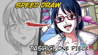 Tashigi cewek kacamata dari one Piece