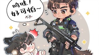 当泰迪遇到警犬