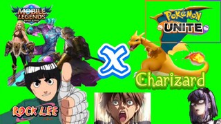 Pokemon Unite || Charizard bisa niru Gord (MLBB), Marsha (MLBB), Kimmy (MLBB) dan Rock Lee (Naruto)