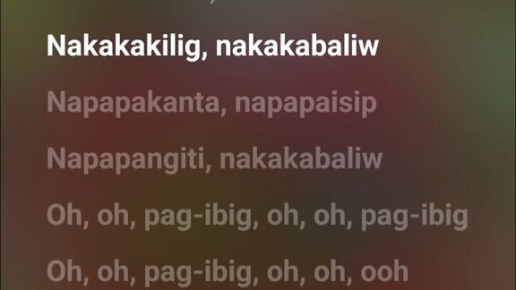 o pag - ibig