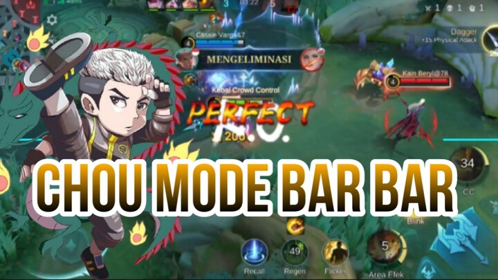 CHOU MODE BAR BAR